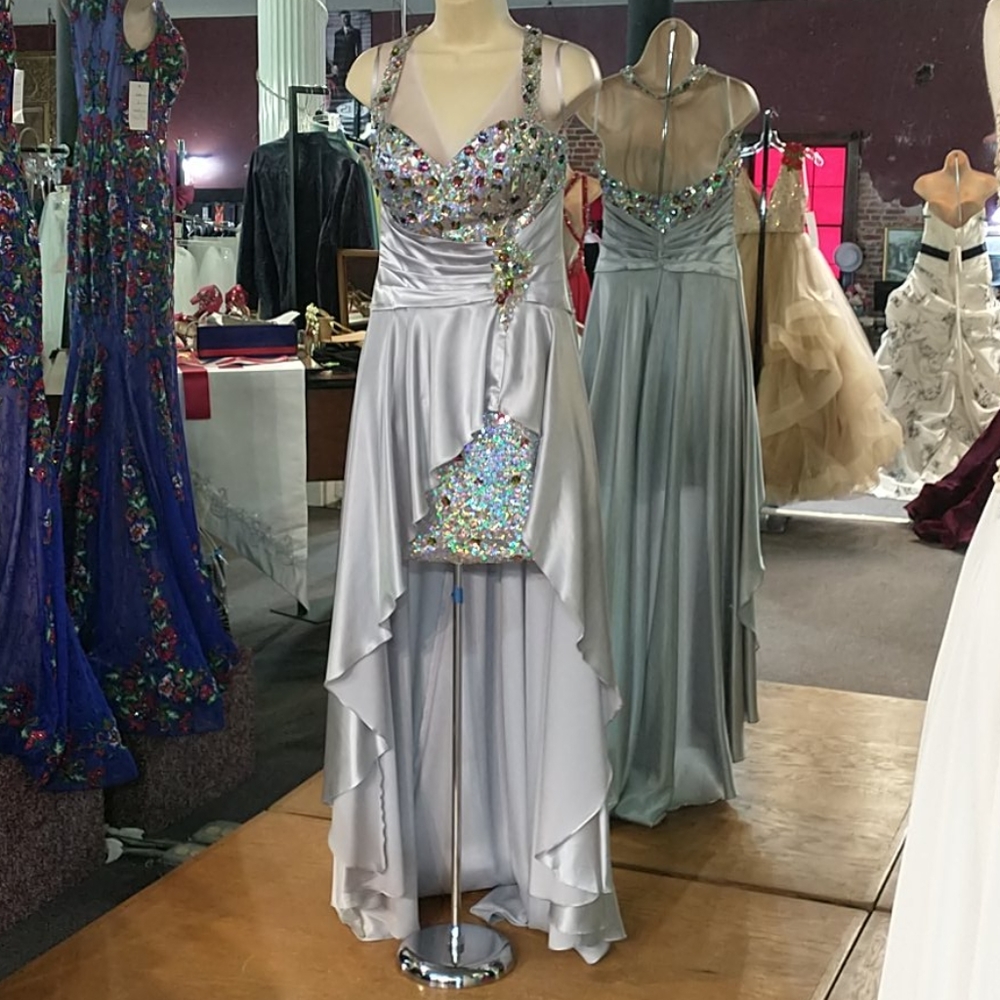 Envious by Karishma high Lo prom dress